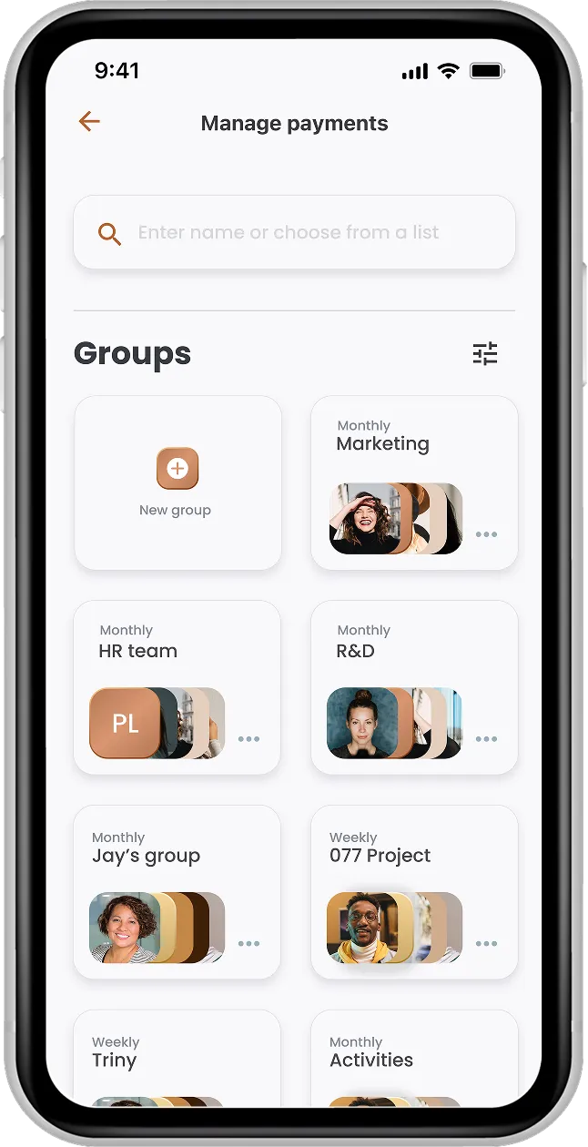Manage Payments