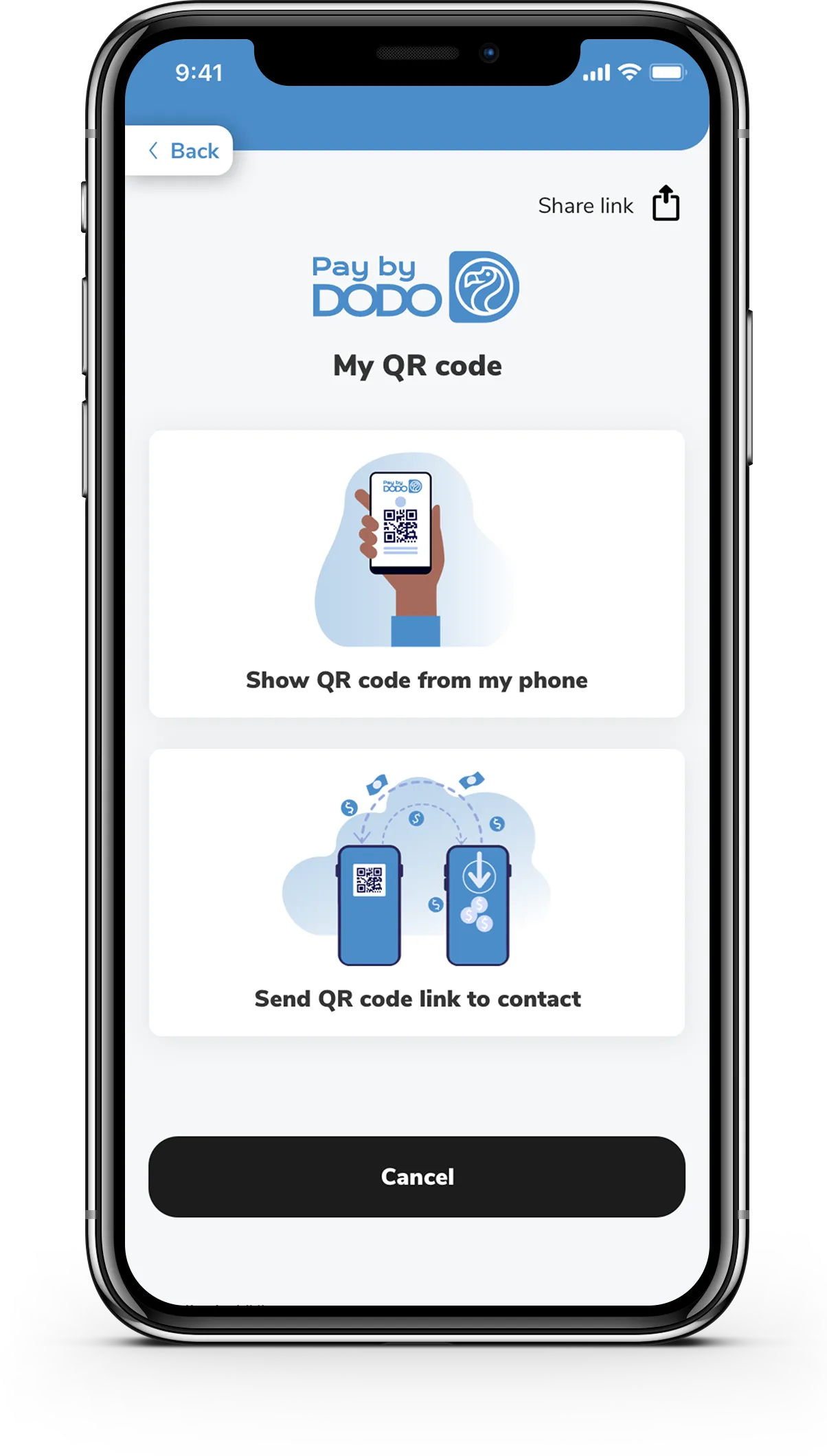 Pay by Dodo phone mockup 2